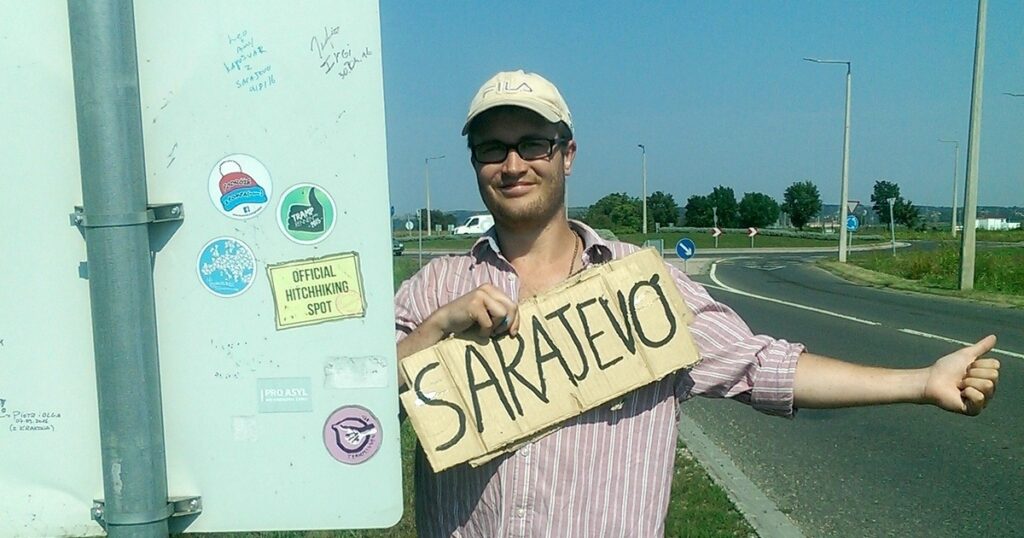 Bosnia hitchhiking short story